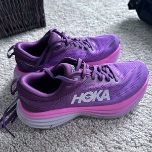 HOKA Bondi Women's Purple Running Shoes